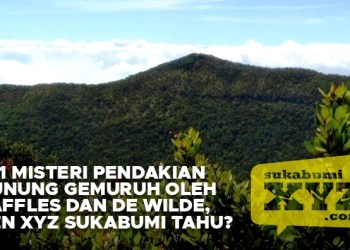 Foto puncak Gunung Gemuruh terbaru dilihat dari puncak Gunung Gede. l Istimewa